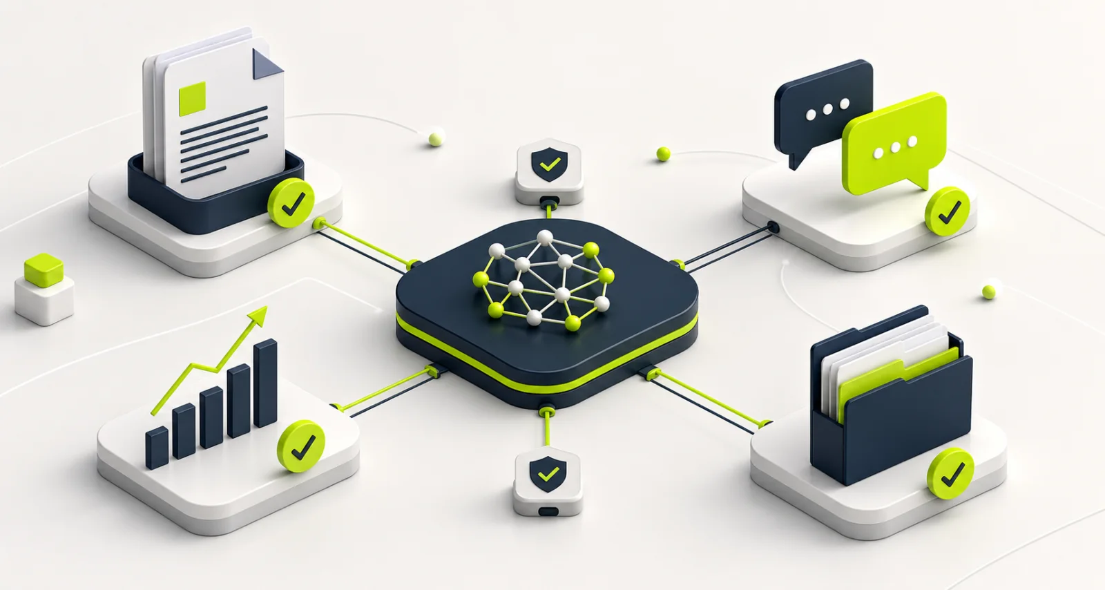 Sistema de inteligencia artificial conectado con documentos, atención, ventas y conocimiento empresarial
